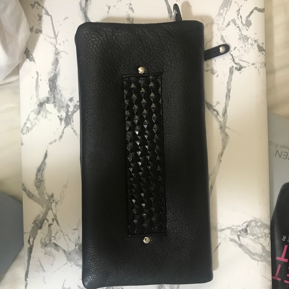 Daniella Lehavi Black Flap Wallet